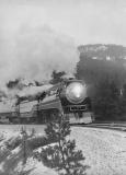 AFT #4449 in the snow eastbound to Reno, Dec. 1975.
