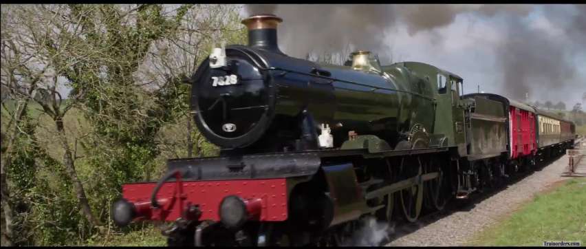 West Somerset Railway - 7828 Odney Manor at Stogumber Station