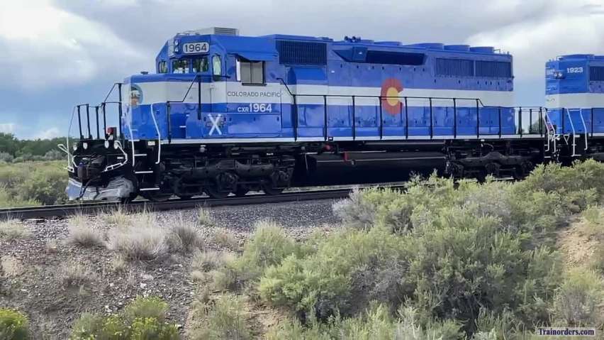 Colorado Pacific units in Service 15 September 2022