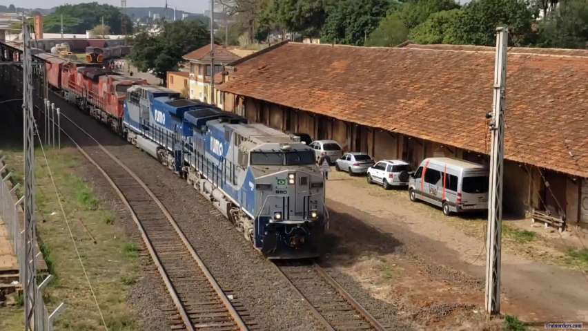 Railfaning in Rumo system - part 4 (Brazil)