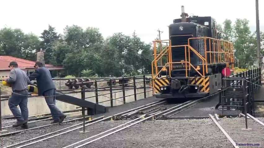 Colorado RR Museum #7 on Turntable 22 Sept