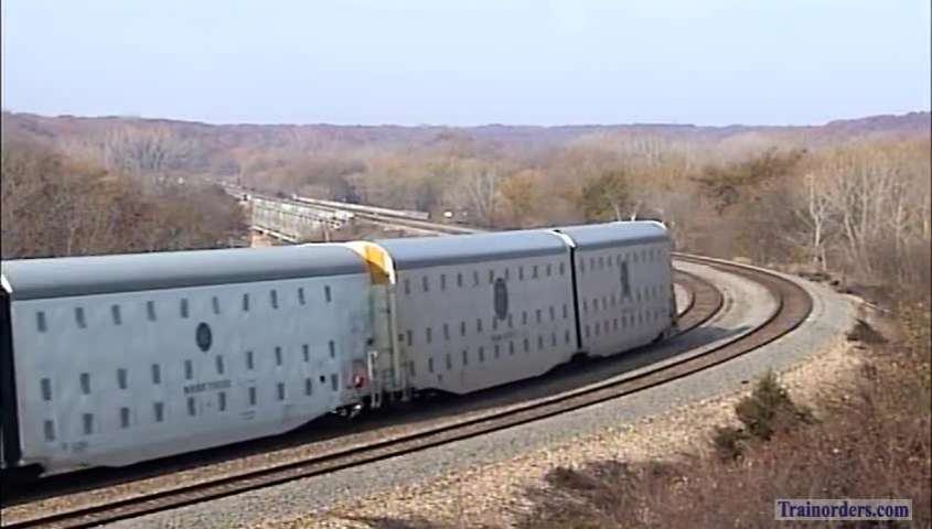 BNSF Automax train.
