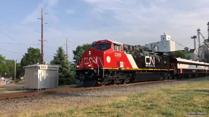 6/6/23 CN Train OCS P 623 in Michigan