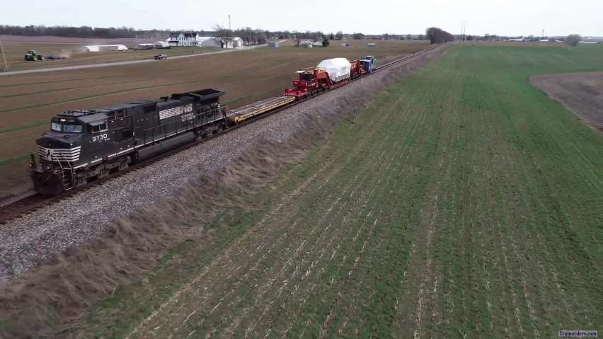 CSX S991 High/Wide load(video)