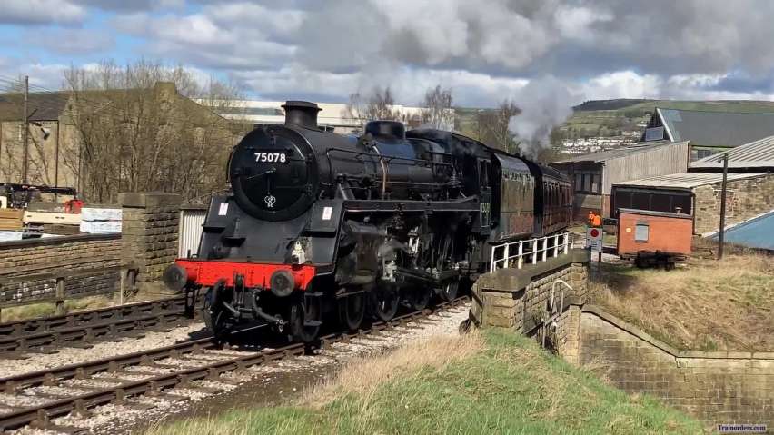 More Steam on the Keighley & Worth Valley today