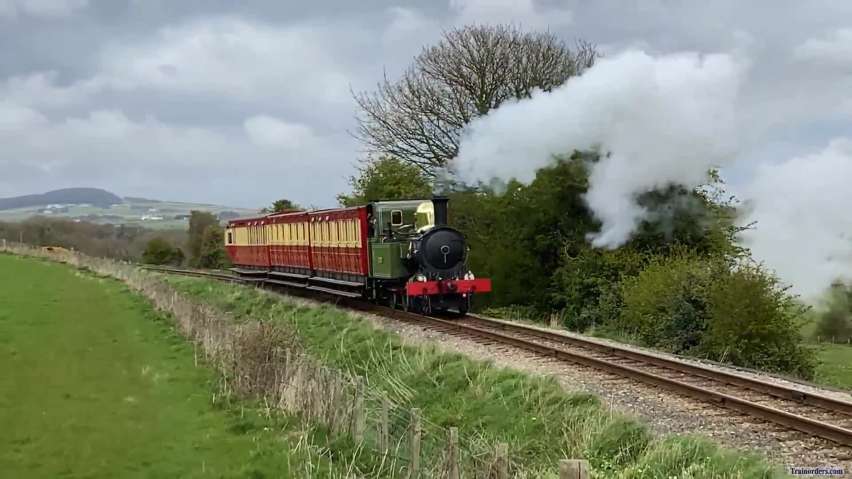 Steam today on the Isle of Man Steam Railway