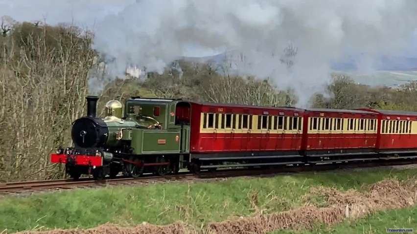 Steam today on the Isle of Man Steam Railway