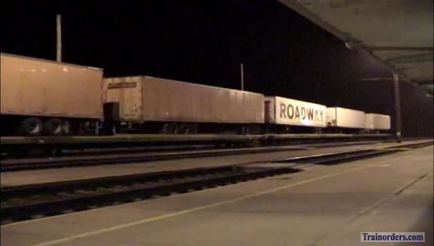 BNSF at Night.