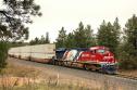 BNSF red white blue on Joint Line . . .