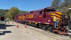 Couple of Geeps earning their keep - Grt Smoky Mtn RR